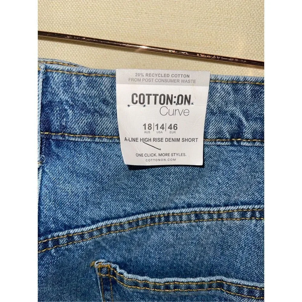 Cotton On Distressed Short - NWT - Size 14